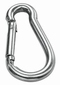 Karabijnhaak RVS AISI 316 gepolijst 120